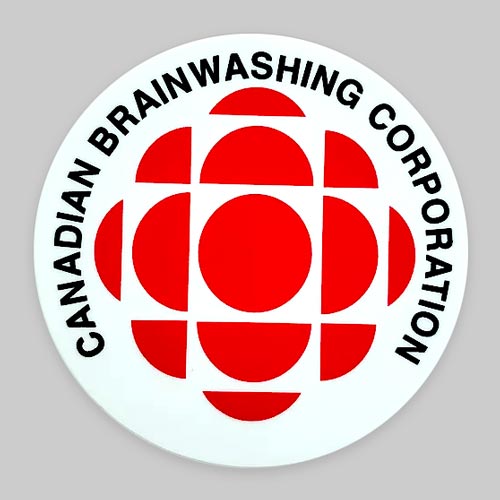 Canadian Brainwashing Corporation Sticker